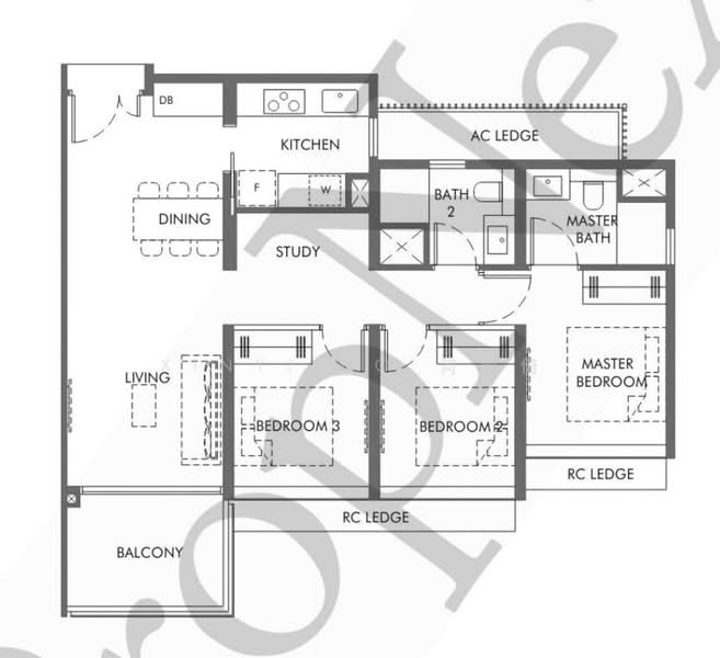 The Hill @ One-North, 15 Slim Barrack Rise, 3 Bedrooms, 1,012 sqft, Condominium For Sale, by Xinyi Ho 何欣倚, 500225512 - PropertyGuru.com.sg