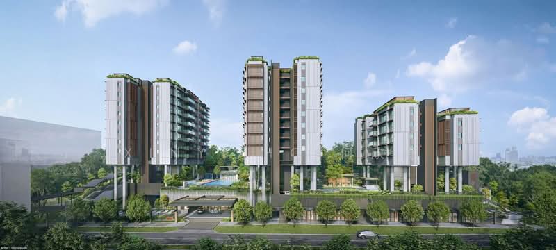The Hill @ One-North, 15 Slim Barrack Rise, 3 Bedrooms, 1,012 sqft, Condominium For Sale, by Xinyi Ho 何欣倚, 500225512 - Exterior - PropertyGuru.com.sg