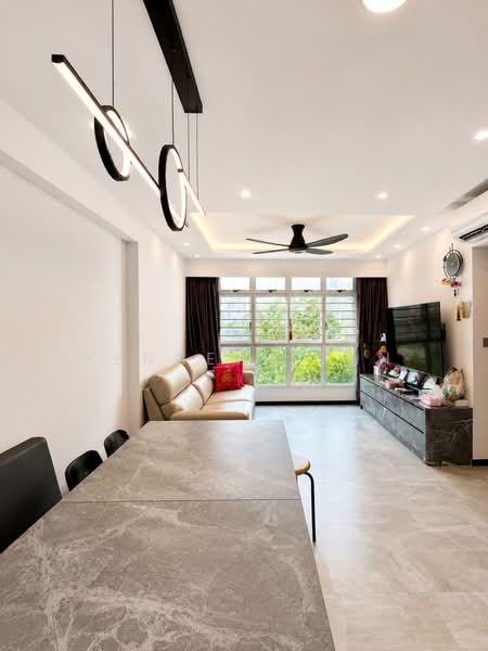 619B Punggol Drive, 619B Punggol Drive, 3 Bedrooms, 1,023 sqft, HDB Flat For Sale, by Kenneth Tan, 500225513 - Living Room - PropertyGuru.com.sg