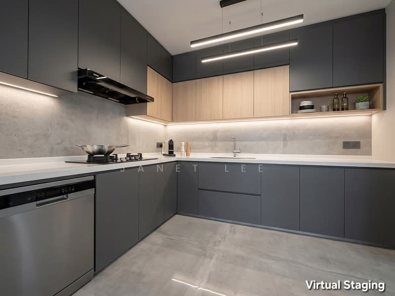 712 Hougang Avenue 2, 712 Hougang Avenue 2, 3 Bedrooms, 1,593 sqft, HDB Flat For Sale, by Janet Lee, 500225539 - Kitchen - PropertyGuru.com.sg
