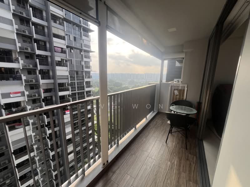 Riverbank at Fernvale, 17 Fernvale Close, 3 Bedrooms, 1,012 sqft, Condominium For Sale, by Steve Wong, 500225543 - Balcony - PropertyGuru.com.sg