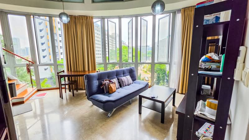 Thomson V Two, 11 Sin Ming Road, 1 Bedroom, 603 sqft, Condominium For Rent, by TJ Chew, 500225560 - Living Room - PropertyGuru.com.sg