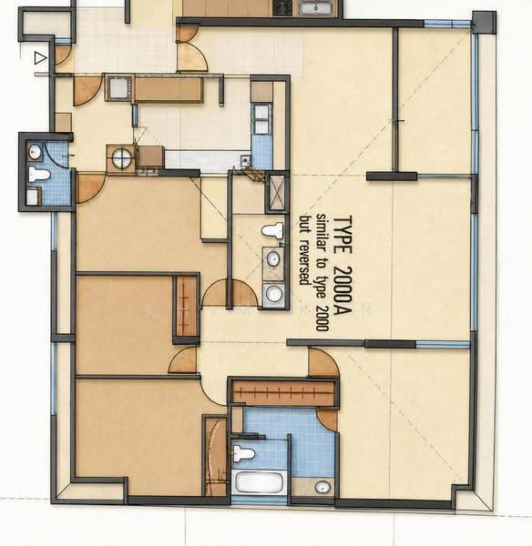 Ridgewood Condominium, 15 Mount Sinai Rise, Tanglin / Holland / Bukit Timah, 4 Bedrooms, 2,002 sqft, Condominium For Sale, by Khim Ker, 500225600 - PropertyGuru.com.sg
