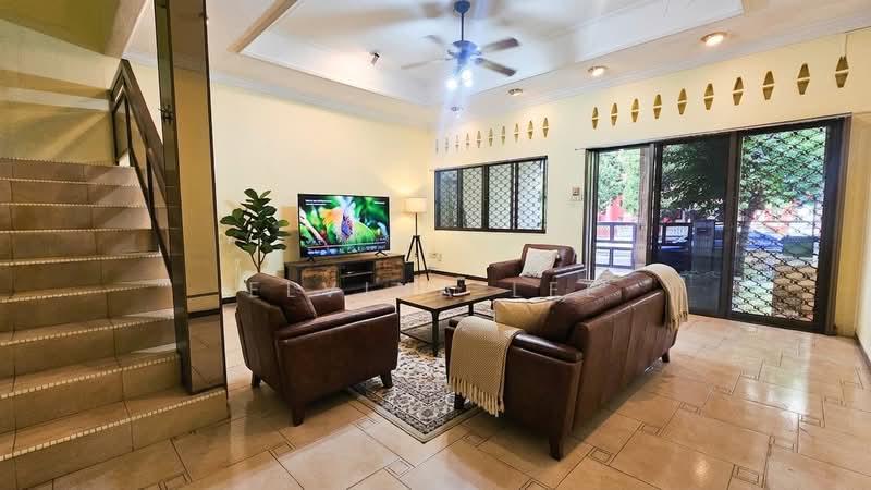 Beauty Garden, Punggol Road, 4 Bedrooms, 2,500 sqft, Terraced House For Sale, by Elvina Lee, 500225605 - Living Room (Furniture Staging) - PropertyGuru.com.sg