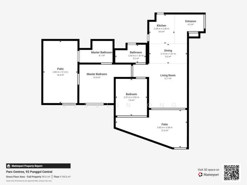 Parc Centros, 92 Punggol Central, 2 Bedrooms, 1,033 sqft, Condominium For Sale, by Jesslin Ong, 500225612 - PropertyGuru.com.sg