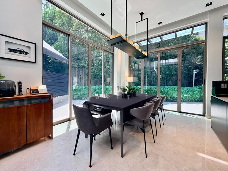 The Chancery Residence, 33E Chancery Lane, 4 Bedrooms, 3,638 sqft, Cluster House For Sale, by Margaret Tan, 500225613 - Dining Room - PropertyGuru.com.sg
