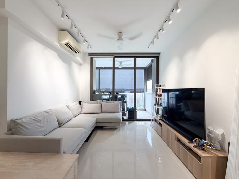 Treasure Crest, 62 Anchorvale Crescent, 3 Bedrooms, 1,151 sqft, Executive Condominium For Rent, by Elonn Seah, 500225636 - Living Room - PropertyGuru.com.sg