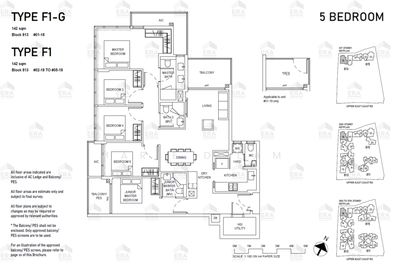 Bagnall Court, 813 Upper East Coast Road, 5 Bedrooms, 1,528 sqft, Apartment For Sale, by Marie D Lam, 500225639 - PropertyGuru.com.sg