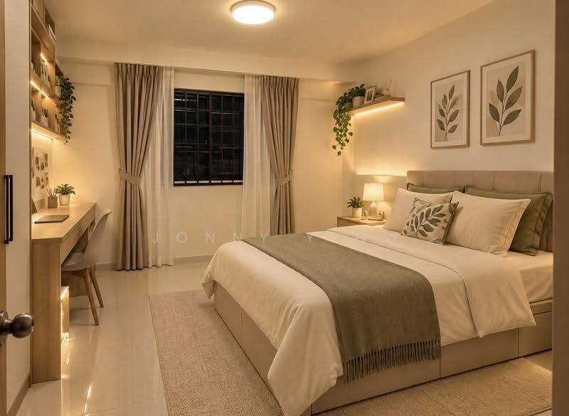 10 Teck Whye Avenue, 10 Teck Whye Avenue, Dairy Farm / Bukit Panjang / Choa Chu Kang, 2 Bedrooms, 721 sqft, HDB Flat For Sale, by Jonny Yeow, 500225658 - Common Bedroom decorated - PropertyGuru.com.sg