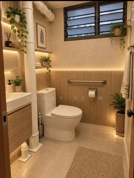 10 Teck Whye Avenue, 10 Teck Whye Avenue, Dairy Farm / Bukit Panjang / Choa Chu Kang, 2 Bedrooms, 721 sqft, HDB Flat For Sale, by Jonny Yeow, 500225658 - Common Bathroom decorated - PropertyGuru.com.sg
