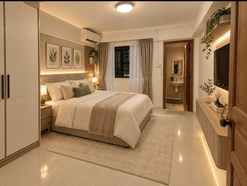10 Teck Whye Avenue, 10 Teck Whye Avenue, Dairy Farm / Bukit Panjang / Choa Chu Kang, 2 Bedrooms, 721 sqft, HDB Flat For Sale, by Jonny Yeow, 500225658 - Master Bedroom decorated - PropertyGuru.com.sg
