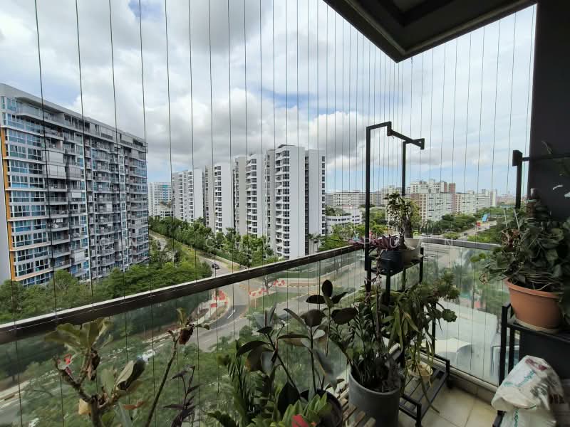 Waterview, 91 Tampines Avenue 1, 2 Bedrooms, 786 sqft, Condominium For Sale, by Ong Chwee Puan, 500225723 - Balcony - PropertyGuru.com.sg