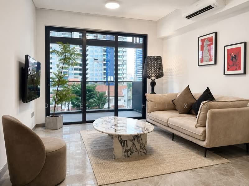 The M, 30 Middle Road, Beach Road / Bugis / Rochor, 2 Bedrooms, 592 sqft, Condominium For Sale, by Joyce Lye Hui Xin, 500225725 - Living Room - PropertyGuru.com.sg