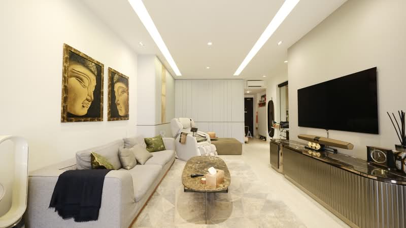 Seasons Park, 499 Yio Chu Kang Road, 2 Bedrooms, 1,066 sqft, Condominium For Sale, by Jarel Tay, 500225727 - Living Room - PropertyGuru.com.sg