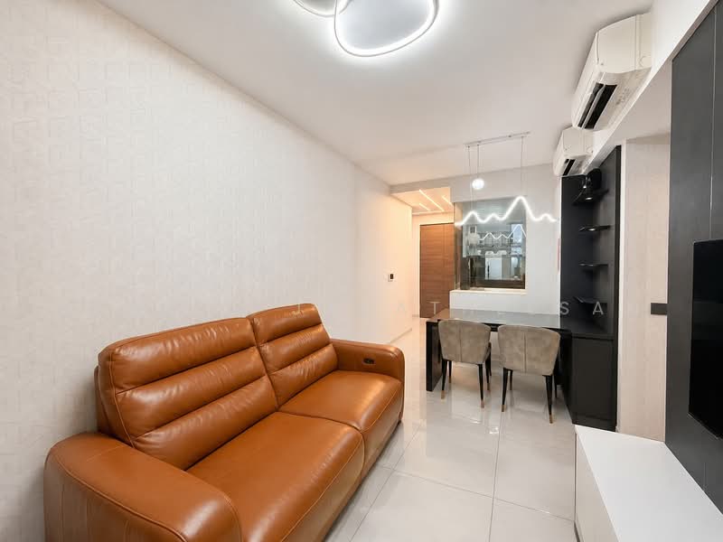 The Florence Residences, 87 Hougang Avenue 2, 2 Bedrooms, 721 sqft, Condominium For Sale, by Sanche Jagatheesan, 500225790 - Living Room - PropertyGuru.com.sg
