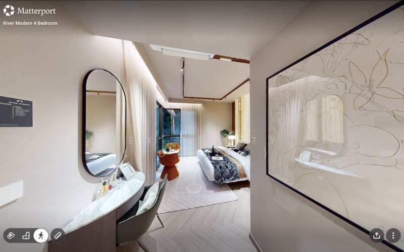 Direct & Sheltered Path To MRT & Malls | Brand New Luxury Condo, River Valley Green, 4 Bedrooms, 1,830 sqft, Condominium For Sale, by RYAN CHEN ZIHAO, 500225816 - Bedroom - PropertyGuru.com.sg