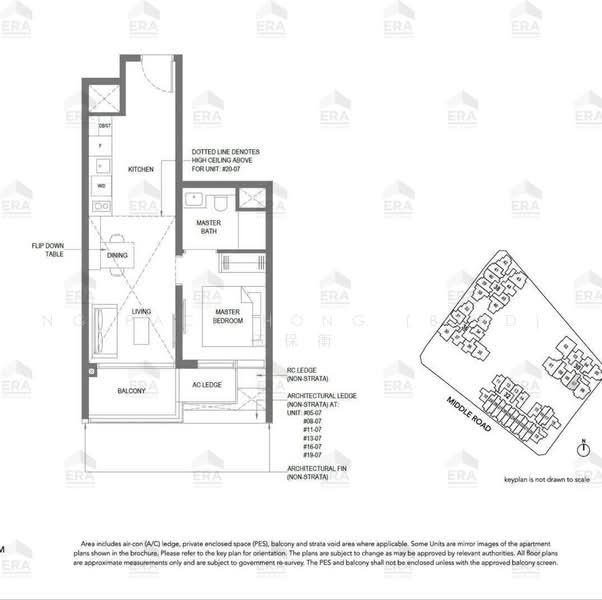 The M, 30 Middle Road, Beach Road / Bugis / Rochor, 1 Bedroom, 484 sqft, Condominium For Sale, by Ng Pack Hong (Bird) 伍保衡, 500225835 - PropertyGuru.com.sg