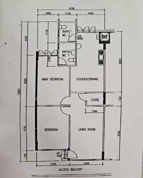 321 Yishun Central, 321 Yishun Central, 2 Bedrooms, 807 sqft, HDB Flat For Sale, by Lee Kiat Chin, 500225876 - PropertyGuru.com.sg
