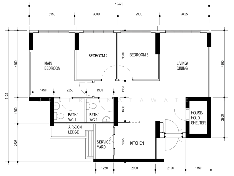 610B Tampines North Drive 1, 610B Tampines North Drive 1, 3 Bedrooms, 1,001 sqft, HDB Flat For Sale, by Jeffri Natawate, 500225881 - PropertyGuru.com.sg