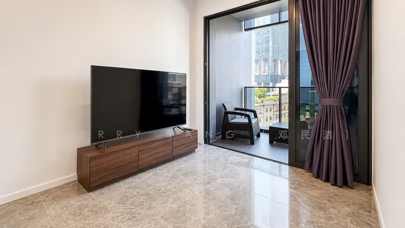 The M, 38 Middle Road, 2 Bedrooms, 613 sqft, Condominium For Rent, by Sherry Tang (邓民洁), 500225887 - Living Room - PropertyGuru.com.sg