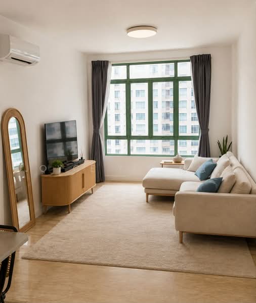 Tiara, 1 Kim Seng Walk, 2 Bedrooms, 900 sqft, Apartment For Rent, by Joyce Yeo 杨惠婷, 500225901 - Living Room - PropertyGuru.com.sg