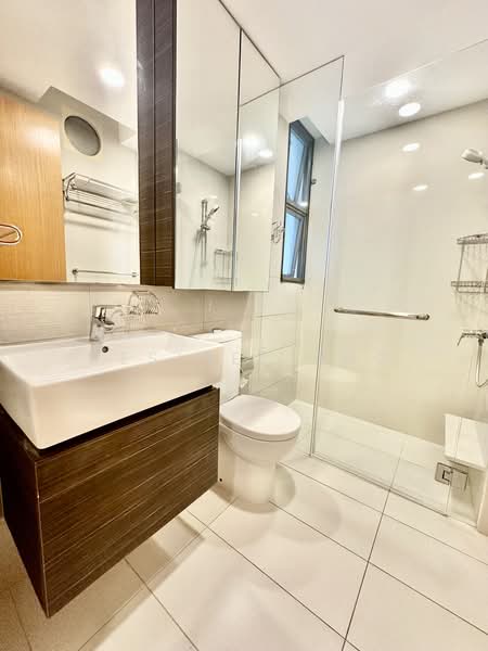 Prive, 31 Punggol Field, 3 Bedrooms, 1,227 sqft, Executive Condominium For Rent, by Desiree Ang, 500225955 - Bathroom - PropertyGuru.com.sg