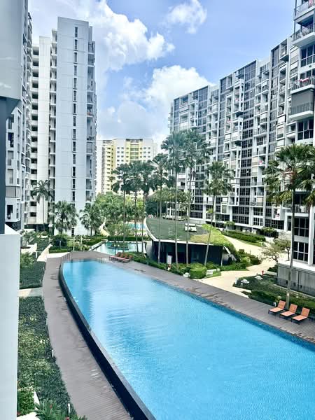 Prive, 31 Punggol Field, 3 Bedrooms, 1,227 sqft, Executive Condominium For Rent, by Desiree Ang, 500225955 - Pool facing - PropertyGuru.com.sg