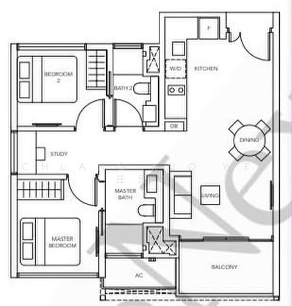 The Jovell, 21 Flora Drive, 2 Bedrooms, 721 sqft, Condominium For Sale, by Chuang Kuo Wei 庄国玮, 500225960 - PropertyGuru.com.sg