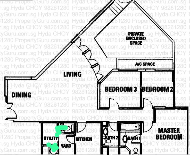 Bishan 8, 63 Bishan Street 21, 3 Bedrooms, 1,528 sqft, Condominium For Rent, by Jeannie Ang Cheng Li, 500225968 - PropertyGuru.com.sg