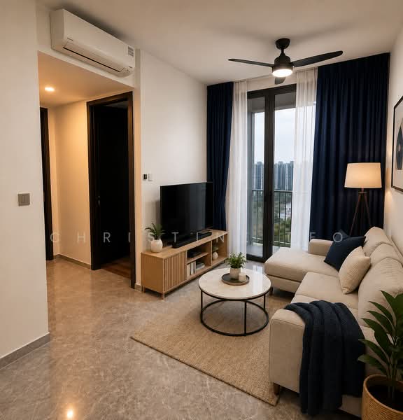 Hyll on Holland, 89 Holland Road, 2 Bedrooms, 603 sqft, Condominium For Sale, by Christine Teo, 500225985 - Living Room - PropertyGuru.com.sg