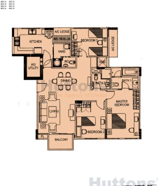 Sims Green, 7 Lorong 27A Geylang, 3 Bedrooms, 1,238 sqft, Apartment For Sale, by Yu Sheng Chew, 500225990 - PropertyGuru.com.sg