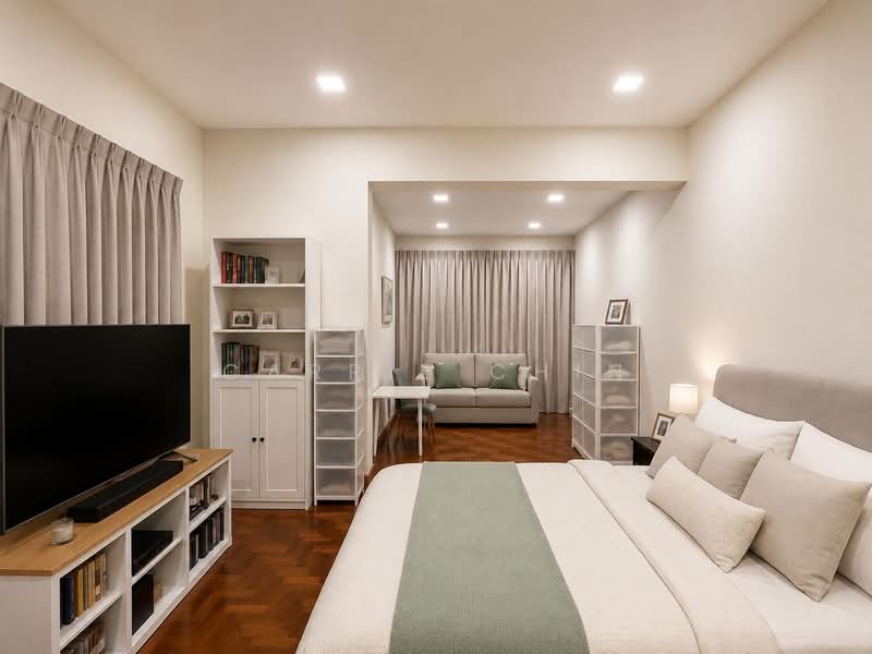 Corner Terrace with Regular Land @ D21 | Wide Frontage | Within 1KM to Nan Hua, Pei Tong, , 4 Bedrooms, 3,500 sqft, Terraced House For Sale, by Carrie Chin, 500225993 - Master Bedroom Ensuite - PropertyGuru.com.sg