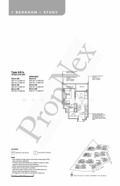 Forett at Bukit Timah, 34B Toh Tuck Road, 1 Bedroom, 474 sqft, Condominium For Sale, by Mavis Goh, 500226005 - PropertyGuru.com.sg