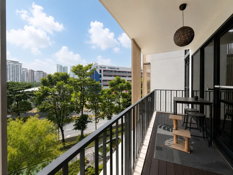 River Isles, 54 Edgedale Plains, 3 Bedrooms, 1,141 sqft, Condominium For Sale, by Nizam AR, 500226048 - Balcony - PropertyGuru.com.sg