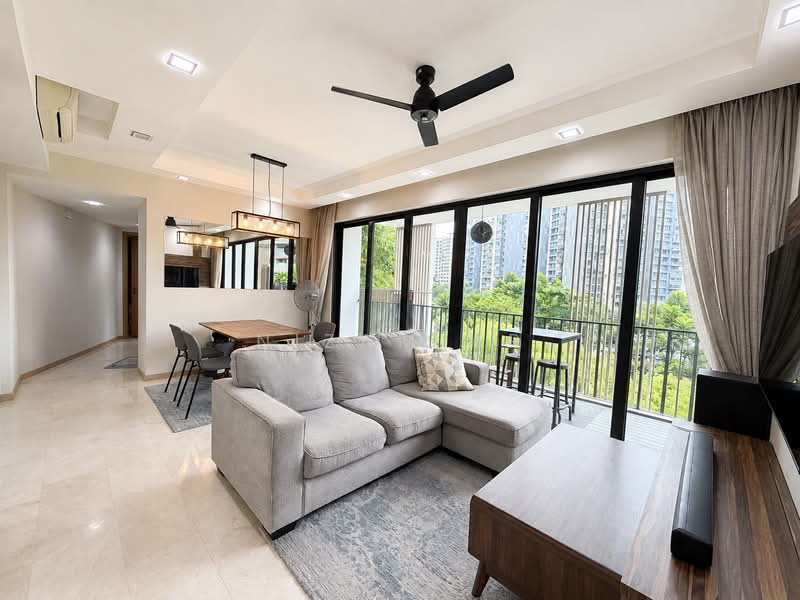 River Isles, 54 Edgedale Plains, 3 Bedrooms, 1,141 sqft, Condominium For Sale, by Nizam AR, 500226048 - Living Room - PropertyGuru.com.sg