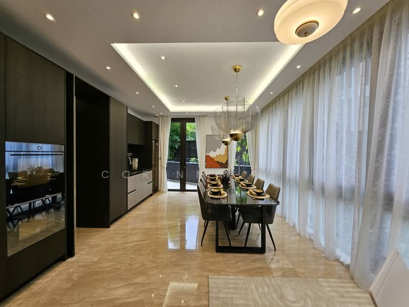 Fernhill Semi Detached House for Sale, Fernhill road, Tanglin / Holland / Bukit Timah, 6 Bedrooms, 7,441 sqft, Semi-Detached House For Sale, by Corinna Tan, 500226059 - Dining Room - PropertyGuru.com.sg