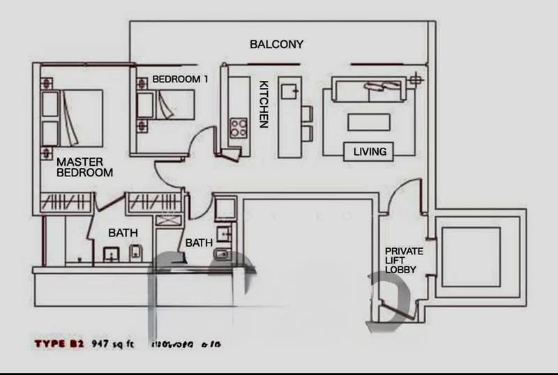 Scotts Square, 8 Scotts Road, 2 Bedrooms, 947 sqft, Condominium For Rent, by Wendy Koh, 500226129 - PropertyGuru.com.sg