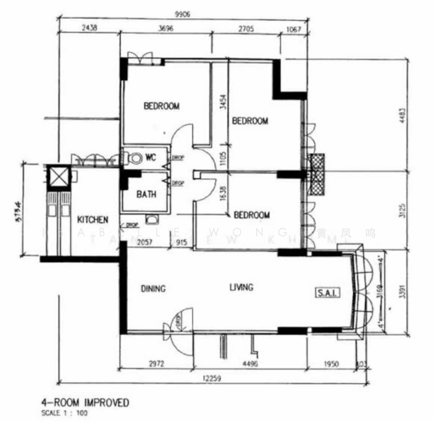 95 Whampoa Drive, 95 Whampoa Drive, 3 Bedrooms, 979 sqft, HDB Flat For Sale, by Isabelle Wong 黄凤鸣, 500226146 - PropertyGuru.com.sg