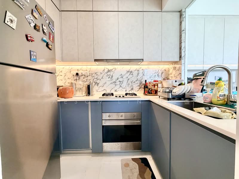 Queens Peak, 3 Dundee Road, 3 Bedrooms, 840 sqft, Condominium For Sale, by Jaeson Lin 林暉盛, 500226155 - Kitchen - PropertyGuru.com.sg
