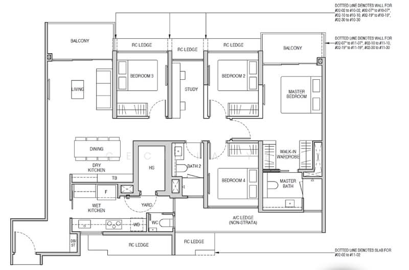 Norwood Grand, , 4 Bedrooms, 1,313 sqft, Condominium For Sale, by Cecilia Yeo, 500226168 - PropertyGuru.com.sg