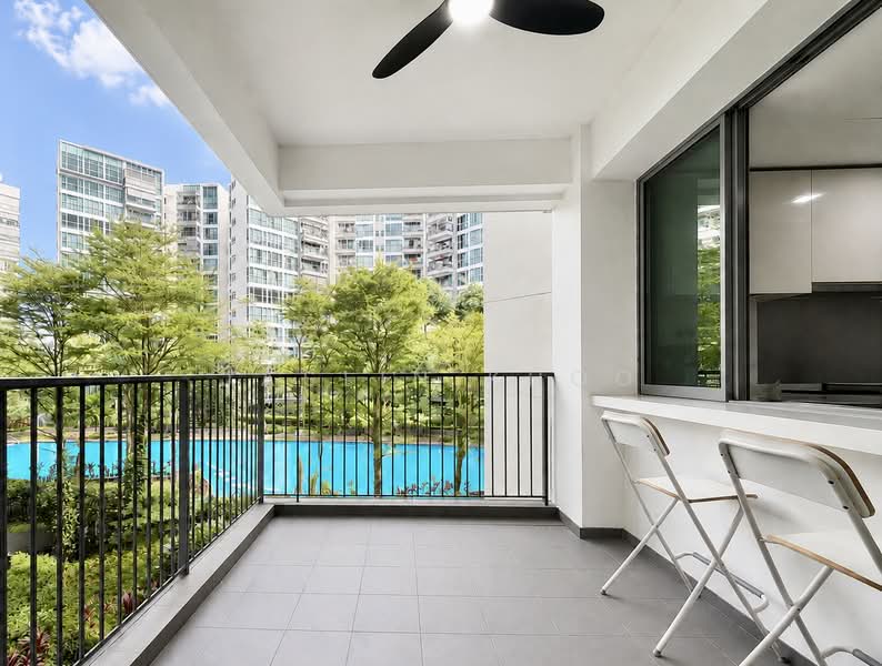 Eight Courtyards, 2 Canberra Drive, 3 Bedrooms, 1,141 sqft, Condominium For Sale, by Jaslin Khoo, 500226238 - Balcony - PropertyGuru.com.sg
