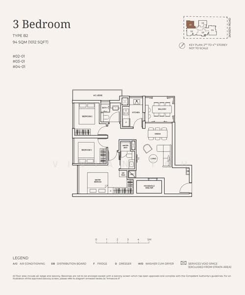 Jansen House, 25 Jansen Road, 3 Bedrooms, 1,012 sqft, Condominium For Sale, by Vivian Toh, 500226249 - B2 - PropertyGuru.com.sg