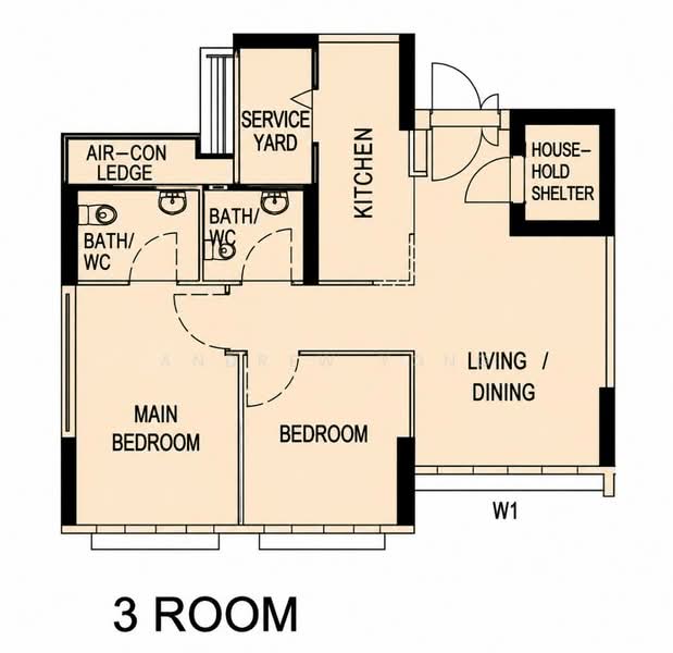 185C Woodlands Street 13, 185C Woodlands Street 13, 2 Bedrooms, 732 sqft, HDB Flat For Rent, by Andrew Yong, 500226259 - PropertyGuru.com.sg
