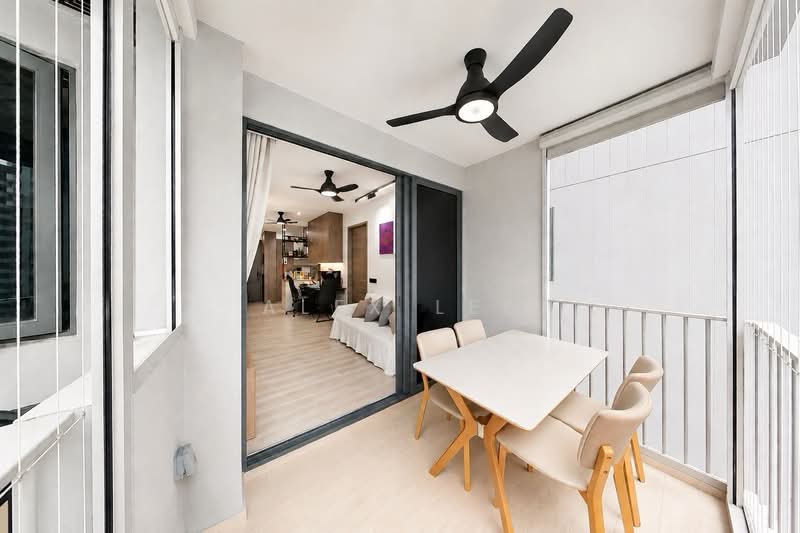 The Florence Residences, 89 Hougang Avenue 2, 2 Bedrooms, 667 sqft, Condominium For Sale, by Alex Lee, 500226264 - Balcony - PropertyGuru.com.sg