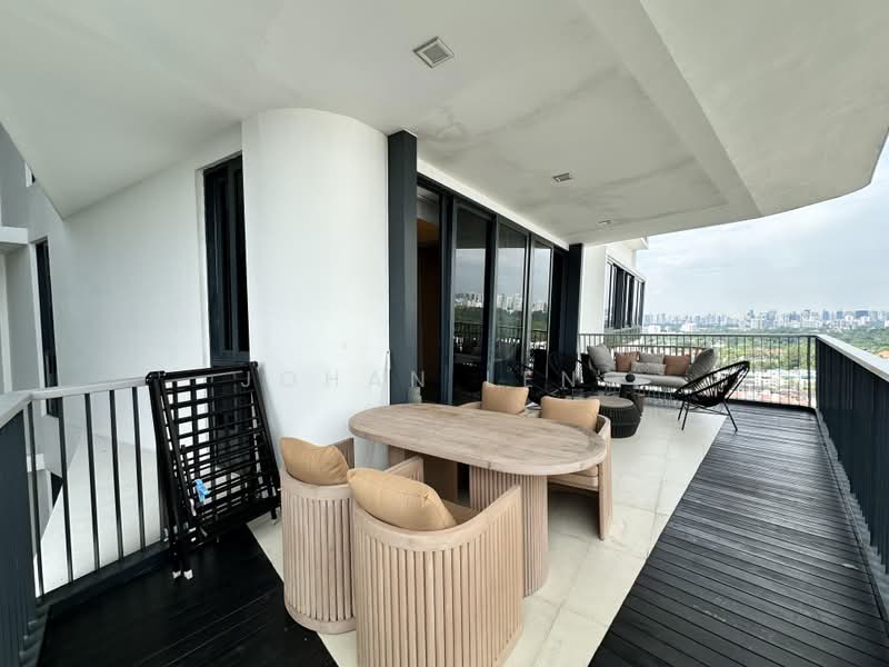d'Leedon (Former Farrer Court), 5 Leedon Heights, 4 Bedrooms, 2,110 sqft, Condominium For Sale, by Johan Leng, 500226326 - Balcony - PropertyGuru.com.sg