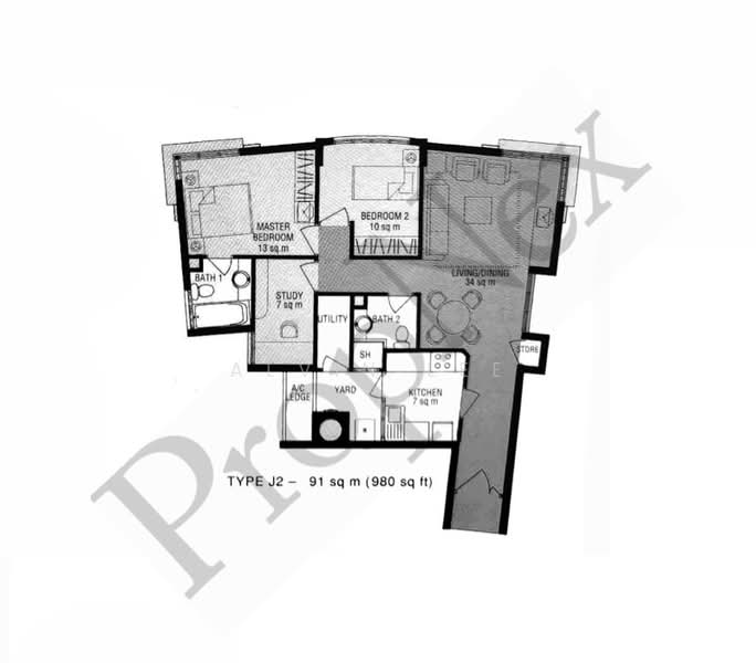 Parc Palais, 51 Hume Avenue, Clementi Park / Upper Bukit Timah, 2 Bedrooms, 980 sqft, Condominium For Sale, by Alvin Lee, 500226357 - PropertyGuru.com.sg