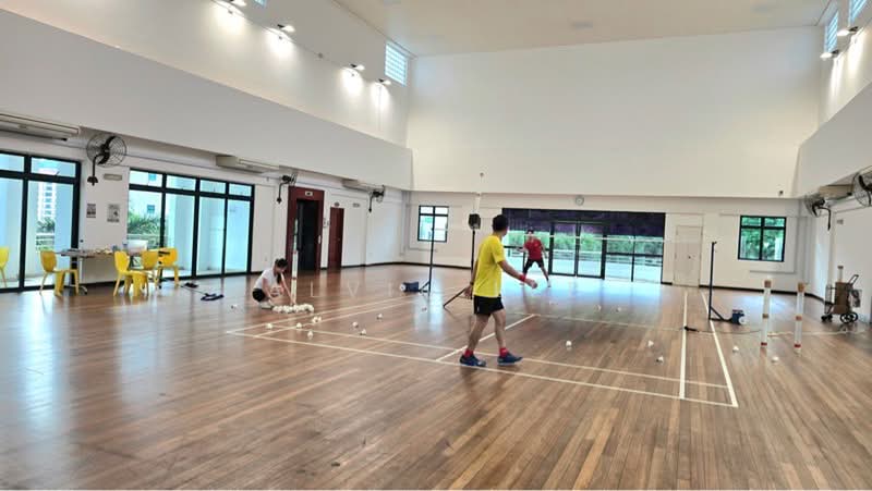 Parc Palais, 51 Hume Avenue, Clementi Park / Upper Bukit Timah, 2 Bedrooms, 980 sqft, Condominium For Sale, by Alvin Lee, 500226357 - Badminton / Pickleball court - PropertyGuru.com.sg