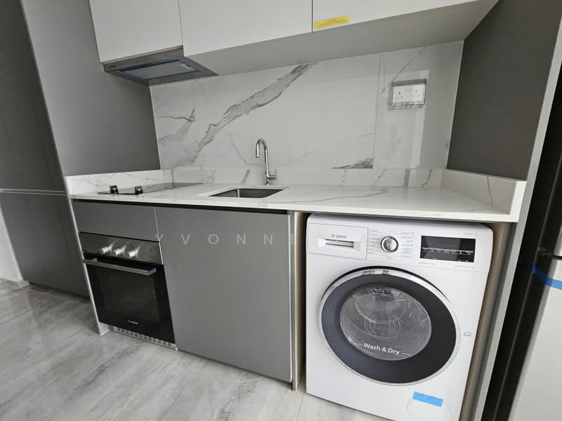 Affinity At Serangoon, , 1 Bedroom, 474 sqft, Condominium For Sale, by Yvonne Lai, 500226365 - Kitchen - PropertyGuru.com.sg