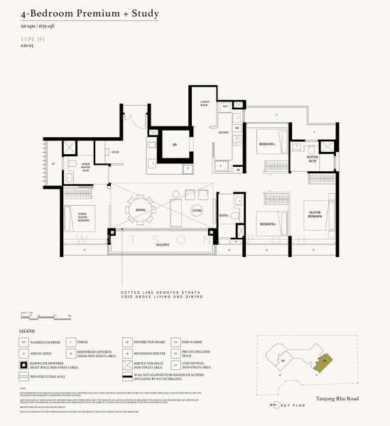Arina East Residences, 6D Tanjong Rhu Road, 4 Bedrooms, 1,679 sqft, Condominium For Sale, by Watson Poh, 500226374 - PropertyGuru.com.sg