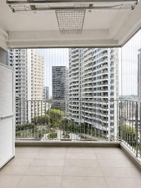 High Park Residences, 27 Fernvale Road, 3 Bedrooms, 980 sqft, Condominium For Sale, by Andreas Tan, 500226382 - Master Br Balcony - PropertyGuru.com.sg